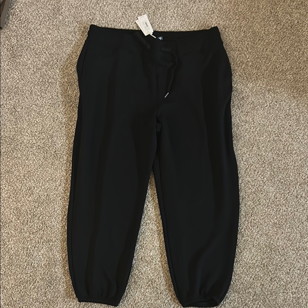 Spanx NWT Air Essentials Very Black Joggers Size 3XL